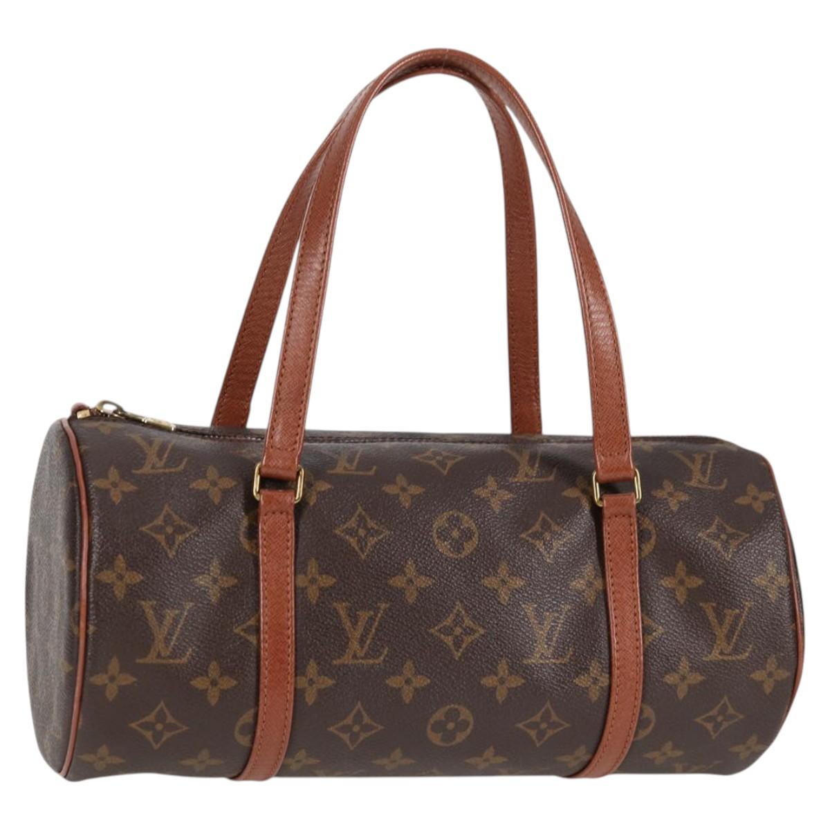 Louis Vuitton Papillon 30, Brown, Canvas, handbag