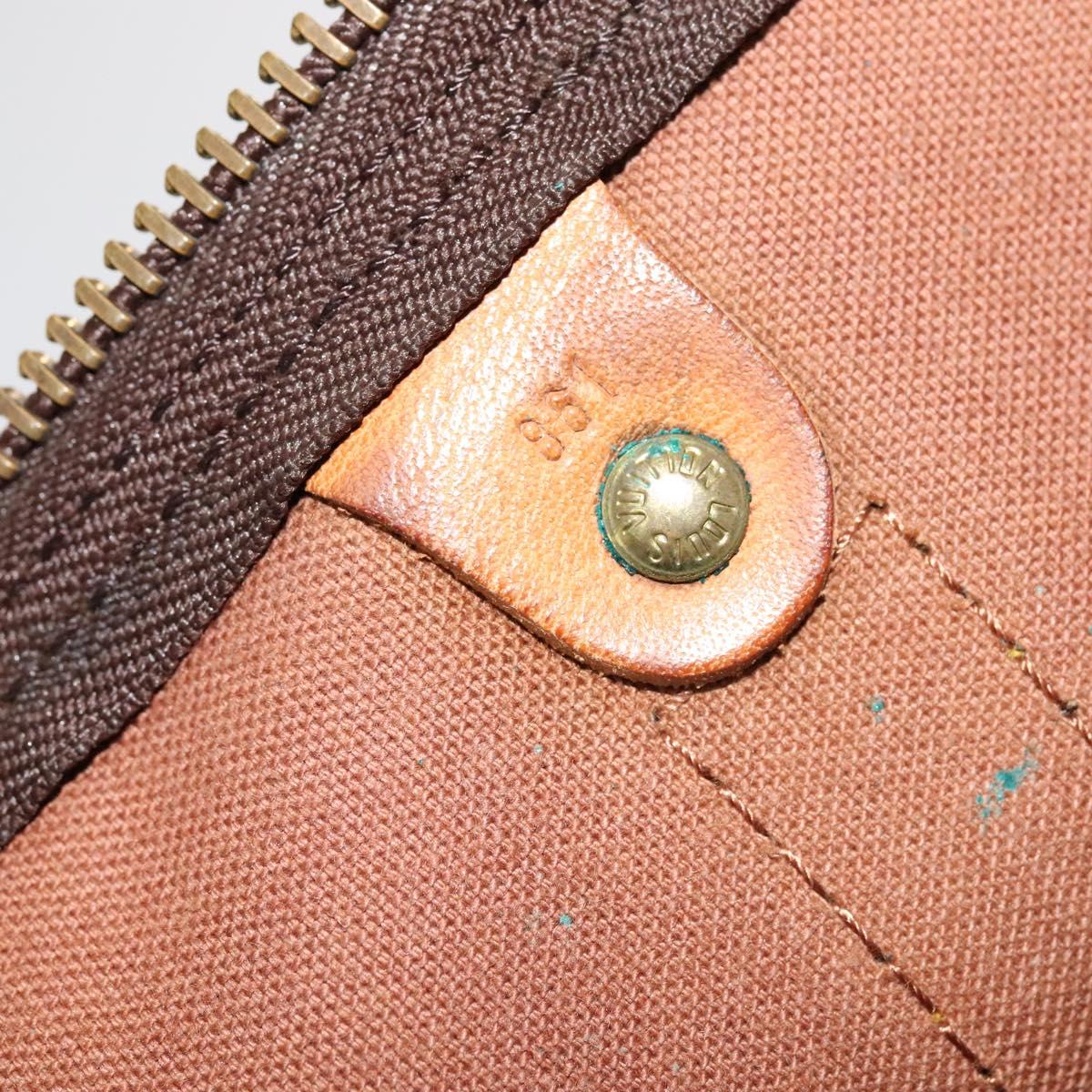 Louis Vuitton Keepall 45, Brown, Canvas, travel