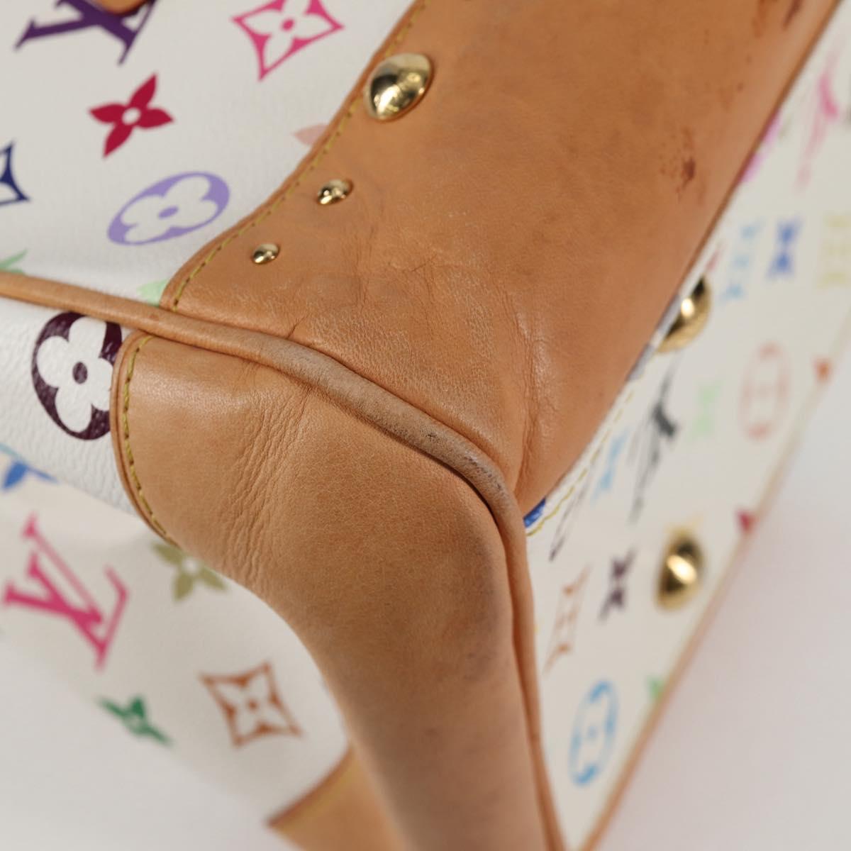 Louis Vuitton Beverly, White, Canvas, handbag