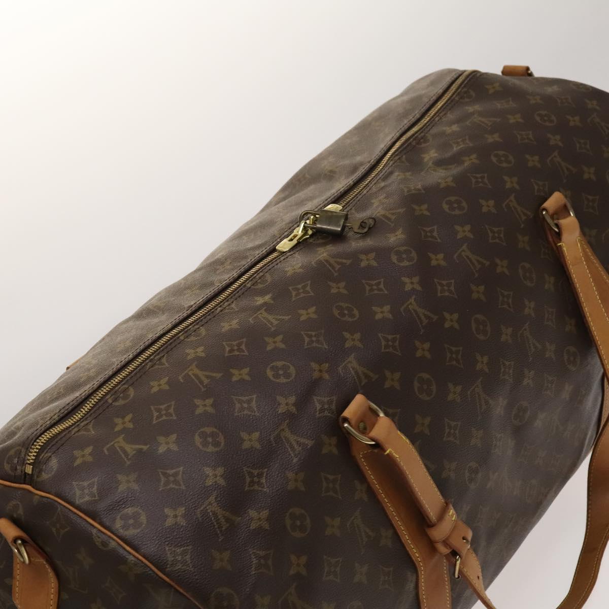 Louis Vuitton Polochon, Brown, Leather, travel