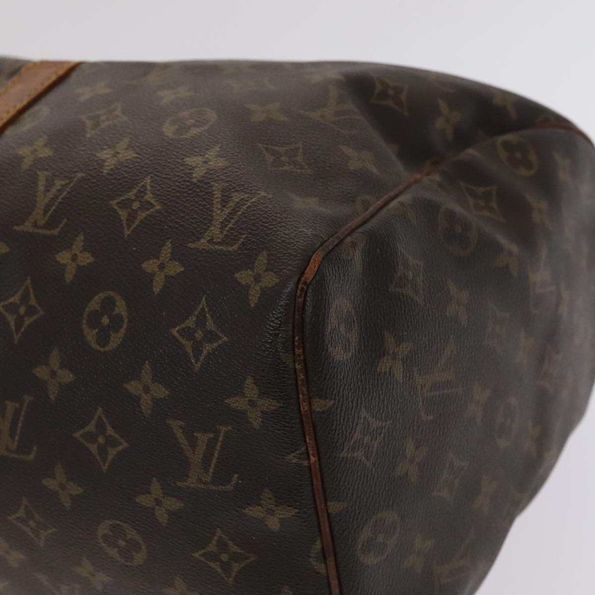 Louis Vuitton Keepall 45, Brown, Canvas, travel