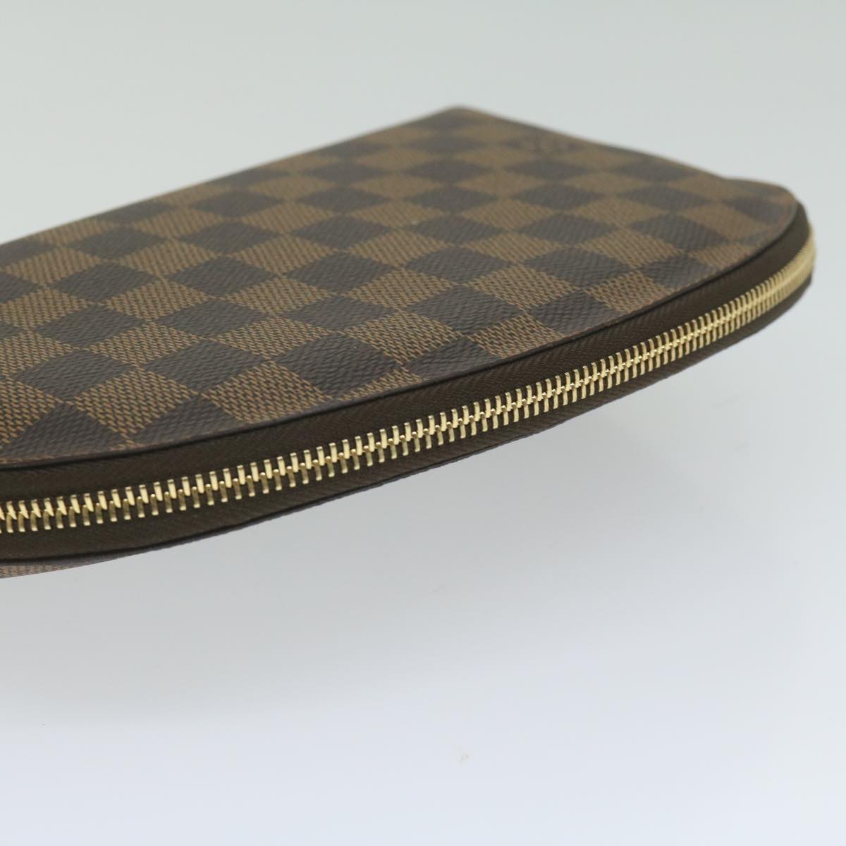 Louis Vuitton Cosmetic pouch, Brown, Canvas, clutch