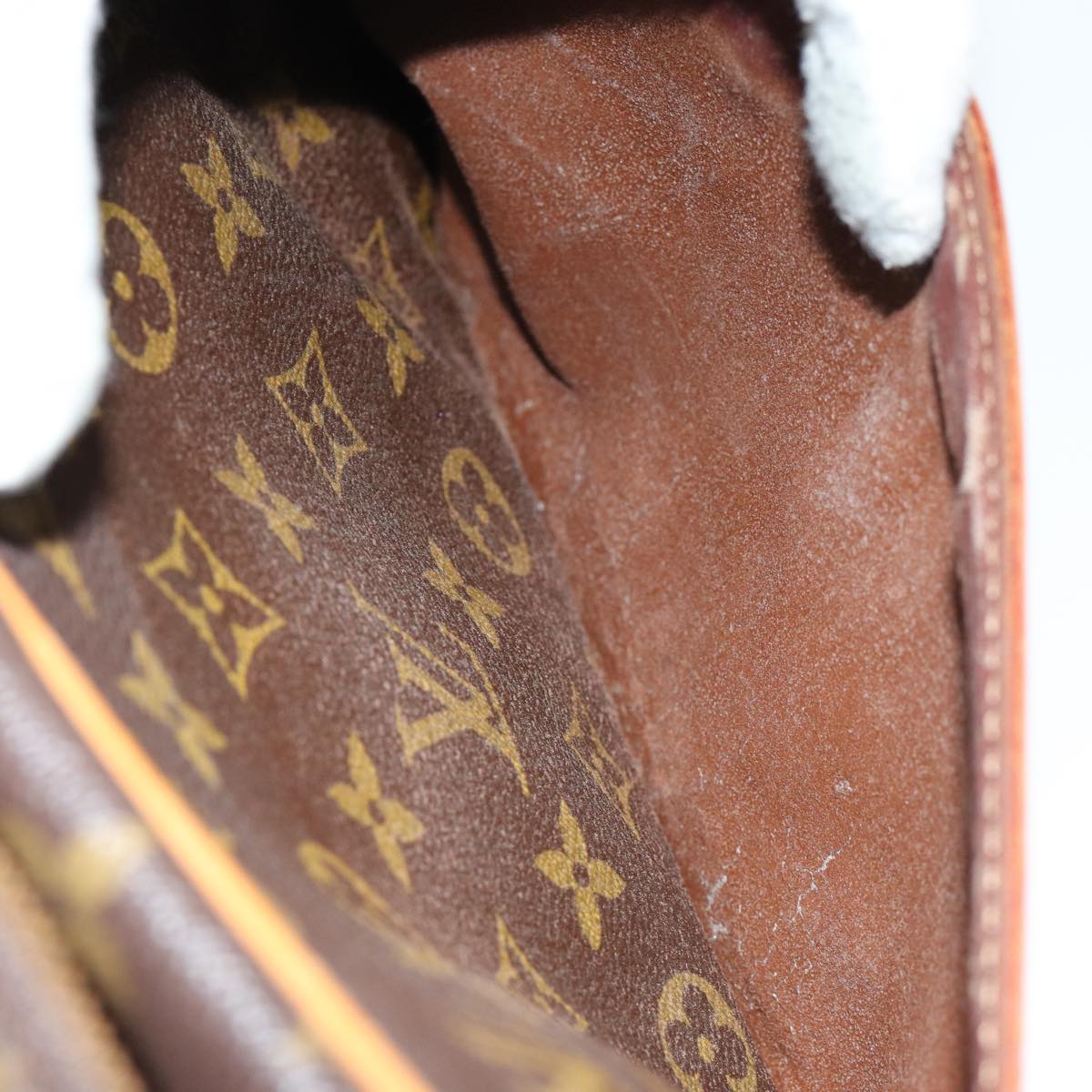 Louis Vuitton Compiegne 28, Brown, Canvas, clutch