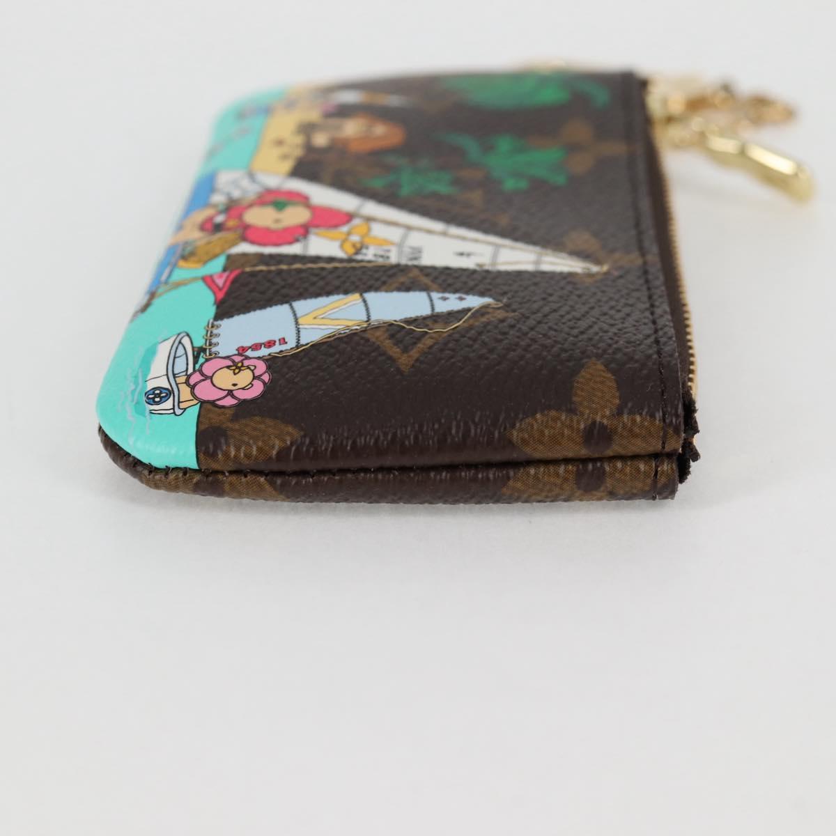 Louis Vuitton Vivienne, Brown, Canvas, wallet