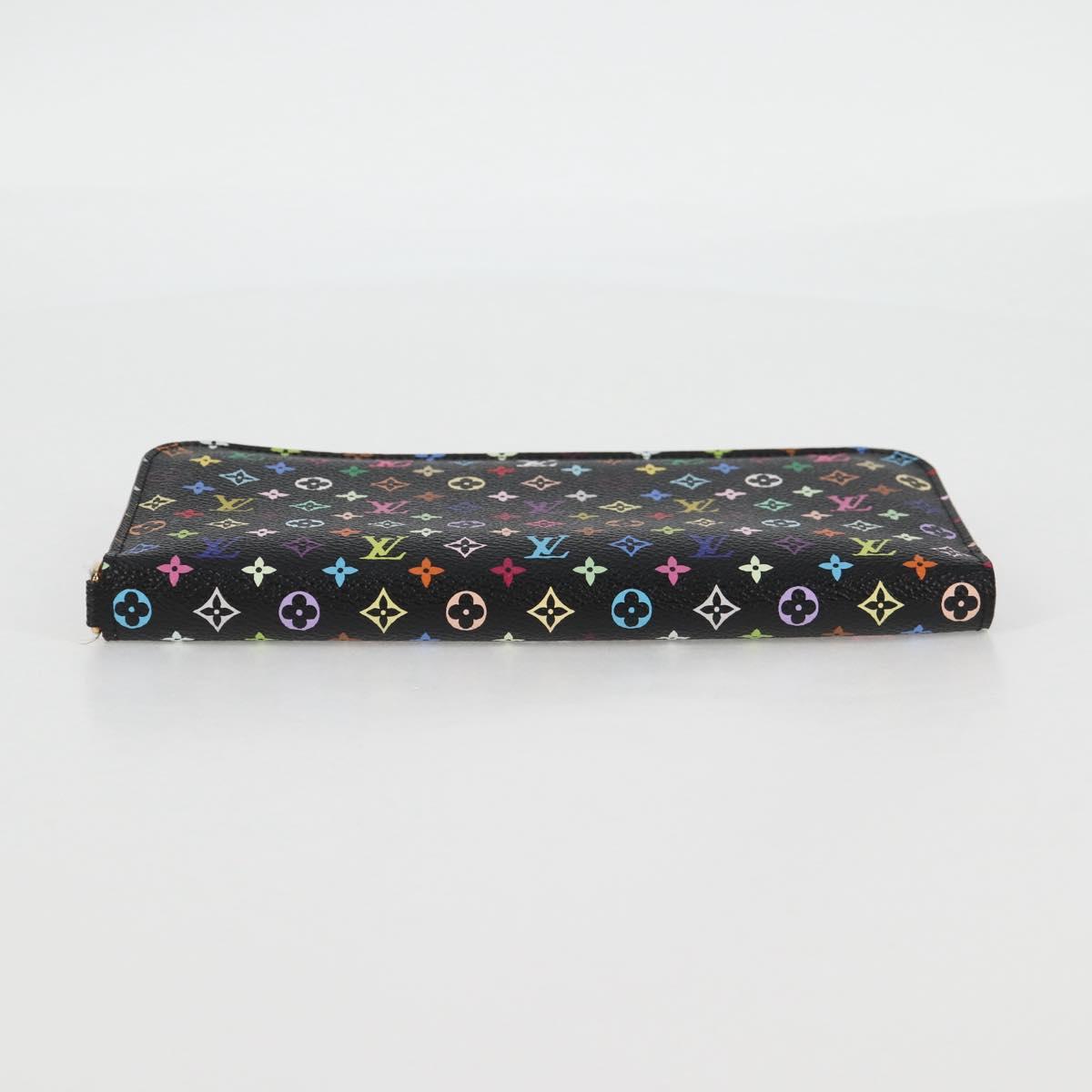 Louis Vuitton Insolite, Black, Canvas, wallet