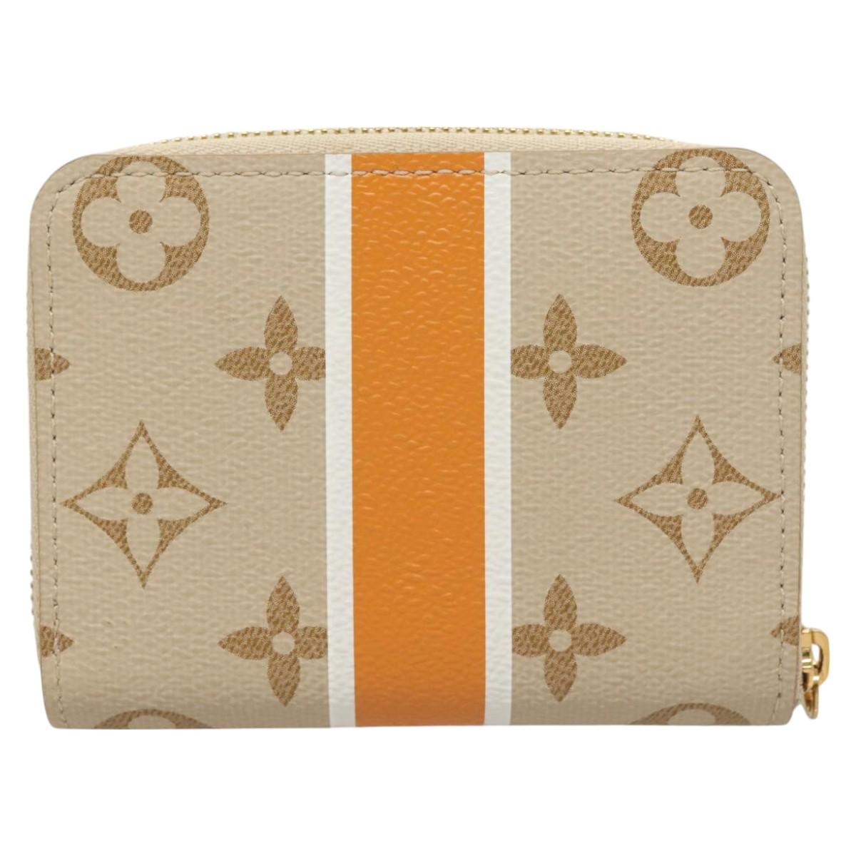 Louis Vuitton Zippy coin purse, Beige, Canvas, wallet