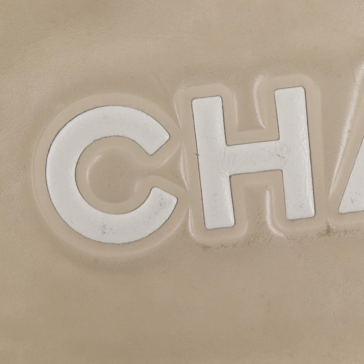 Chanel Camellia, Beige, Leather, tote