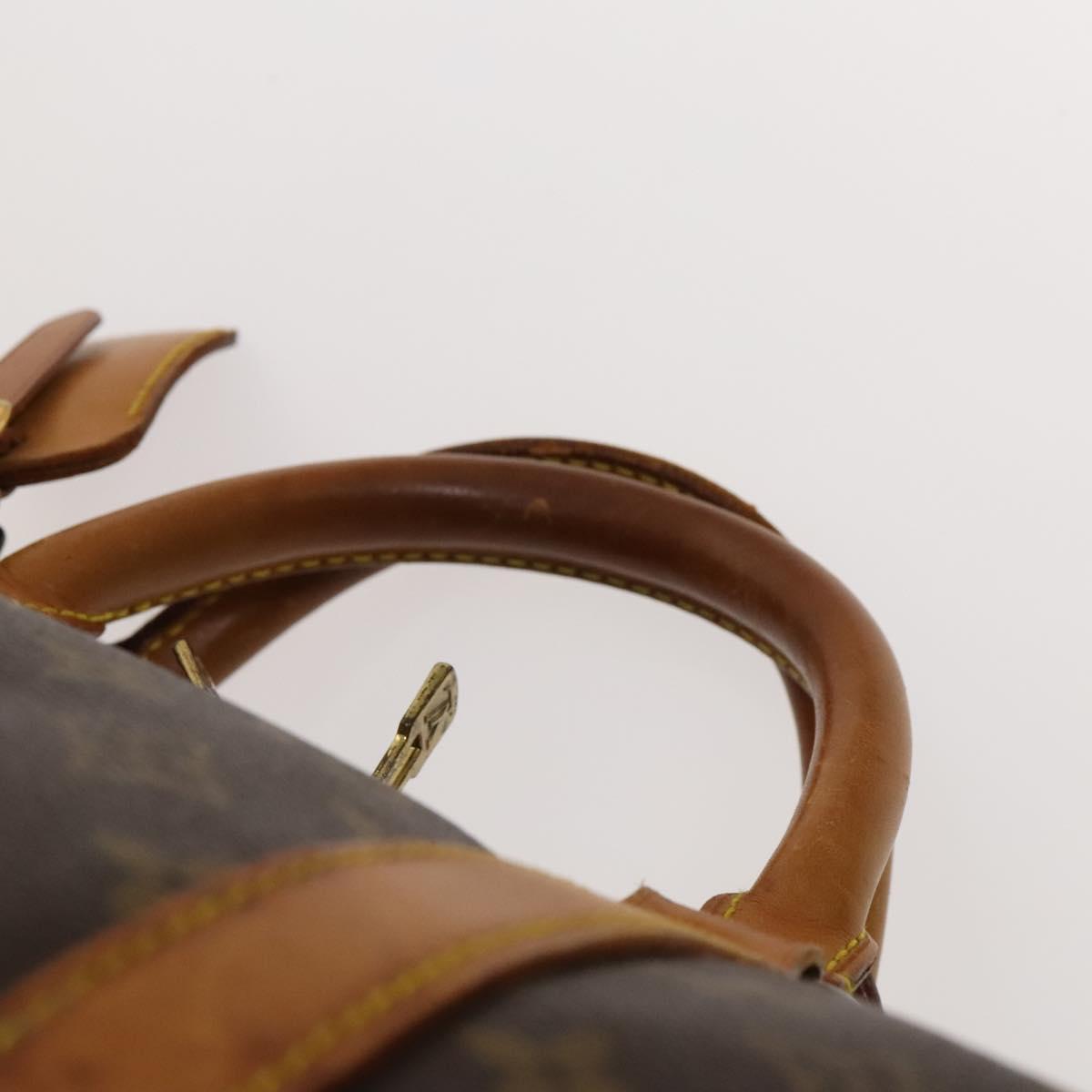 Louis Vuitton Keepall Bandoulière 60, Brown, Canvas, travel