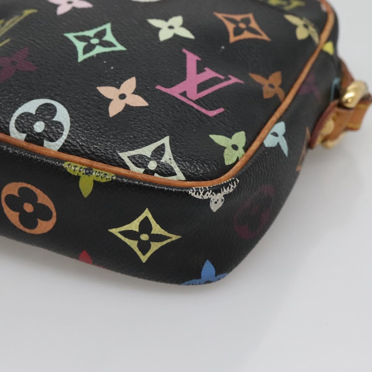 Louis Vuitton Rift, Black, Canvas, shoulder