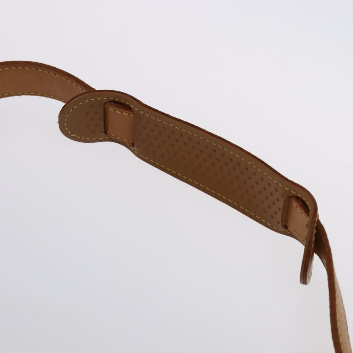 Louis Vuitton Saumur 35, Brown, Canvas, shoulder