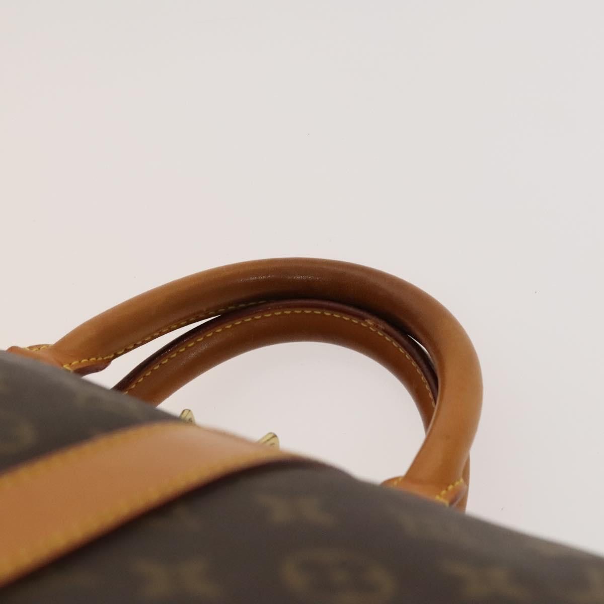 Louis Vuitton Keepall 55, Brown, Canvas, travel
