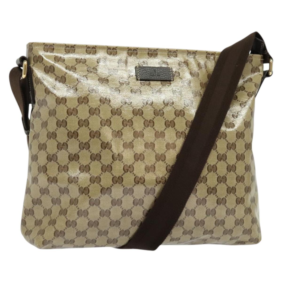 Gucci GG canvas, Beige, Canvas, shoulder