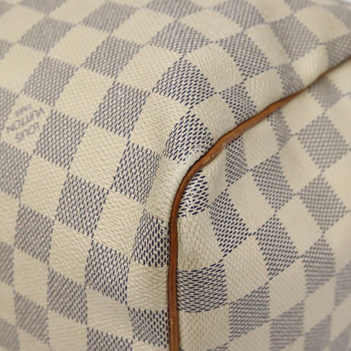 Louis Vuitton Speedy 30, White, Canvas, handbag