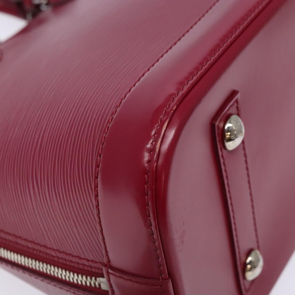 Louis Vuitton Alma, Pink, Leather, handbag