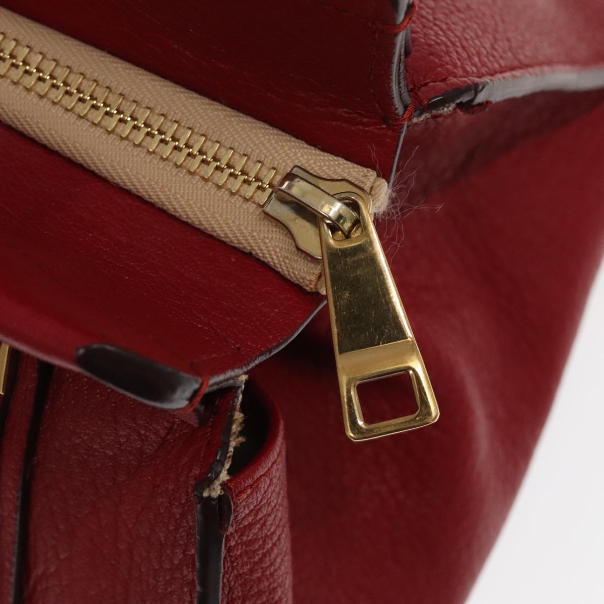 Chloé Everston, Red, Leather, handbag