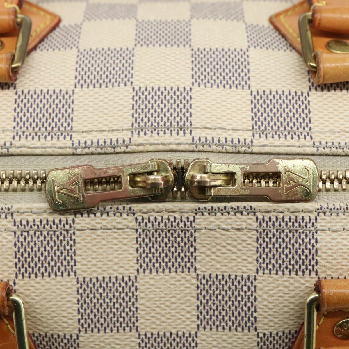 Louis Vuitton Speedy bandoulière 25, White, Canvas, handbag