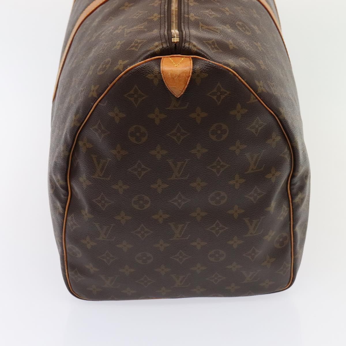 Louis Vuitton Keepall 60, Brown, Canvas, travel