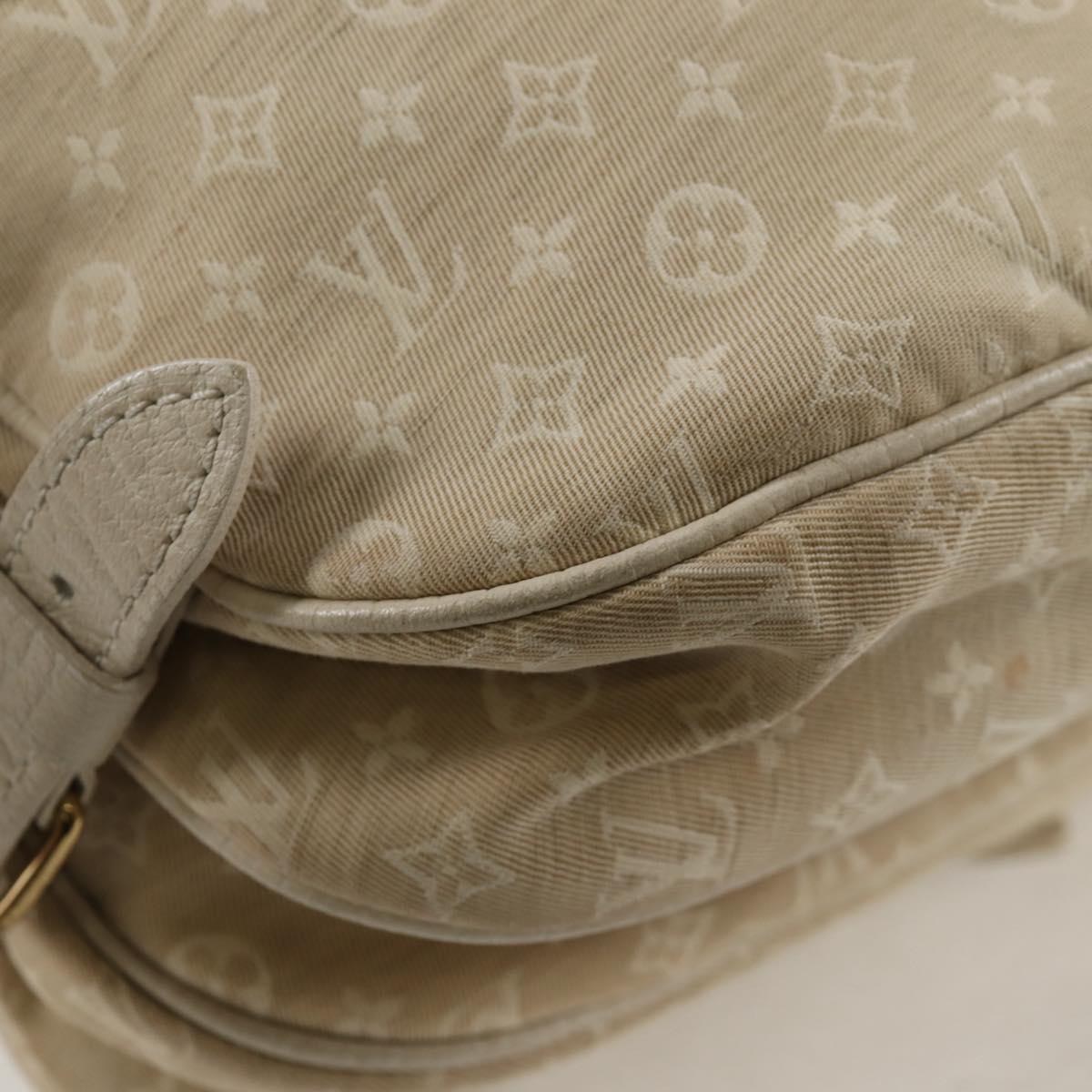 Louis Vuitton Saumur, Beige, Canvas, shoulder