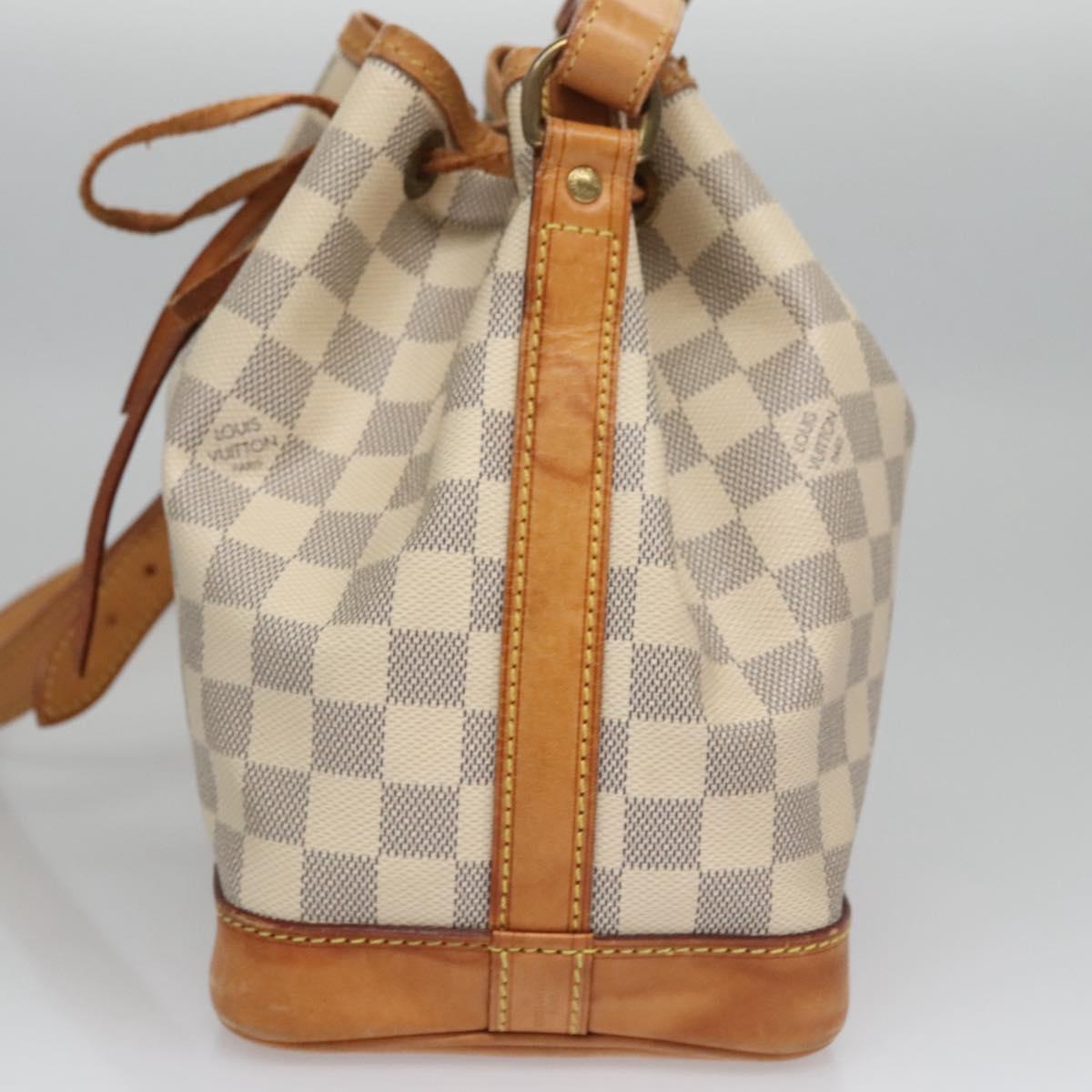 Louis Vuitton Noé BB, Grey, Canvas, shoulder