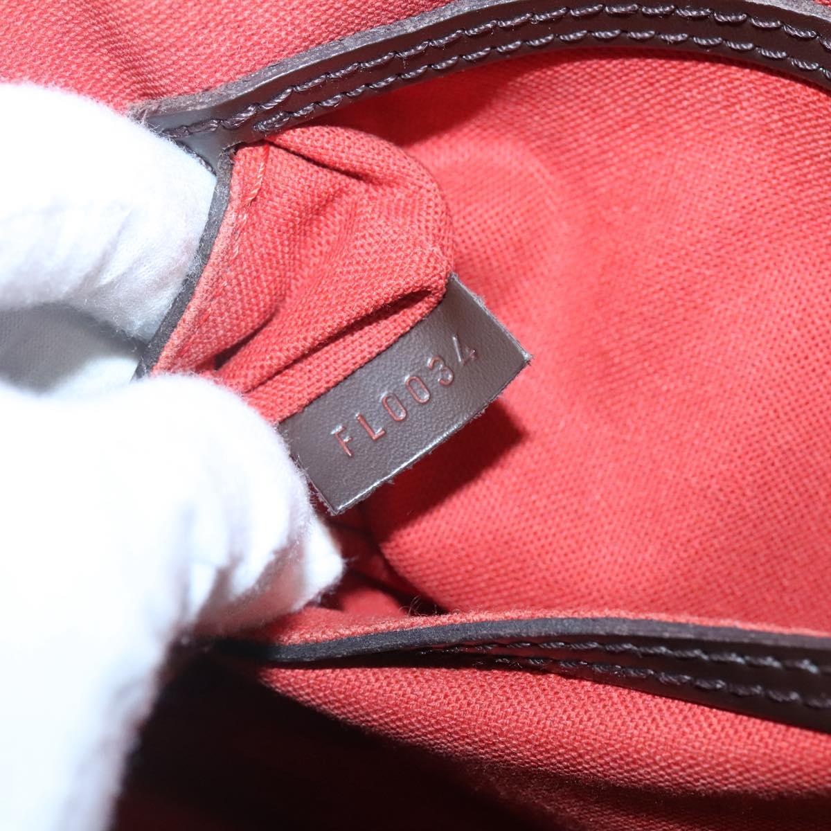 Louis Vuitton Alma, Brown, Canvas, handbag