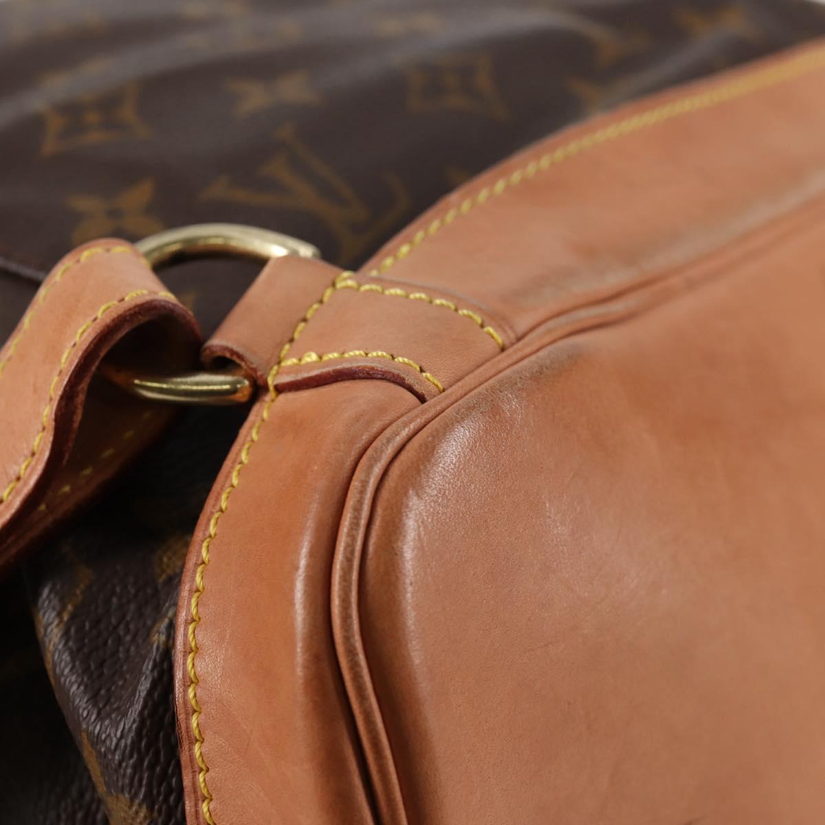 Louis Vuitton Montsouris GM, Brown, Canvas, backpack