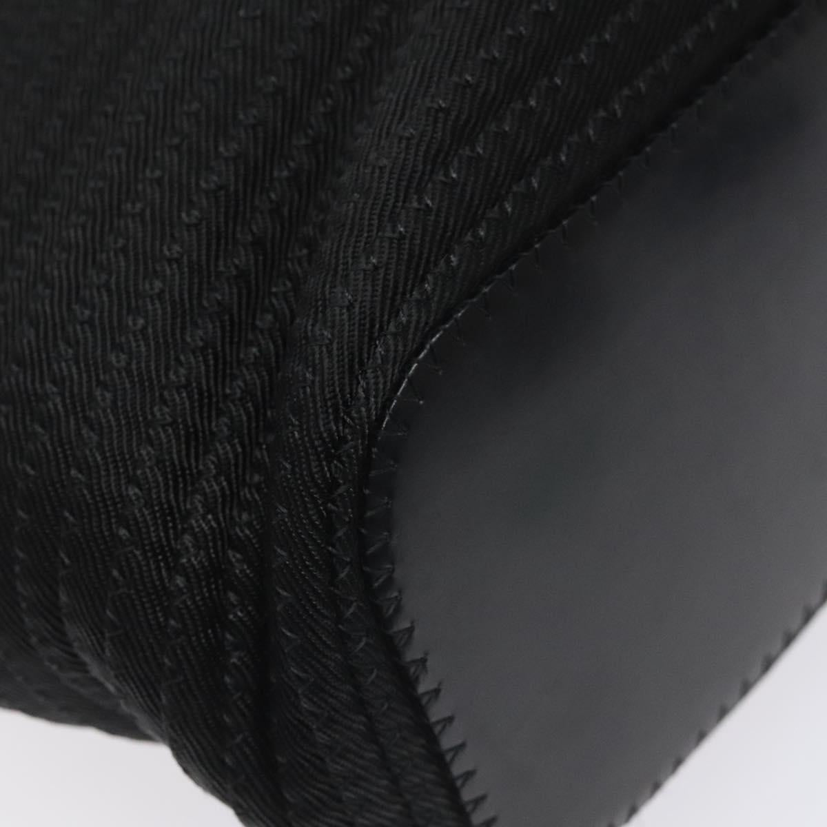 Gucci Bamboo, Black, Canvas, tote