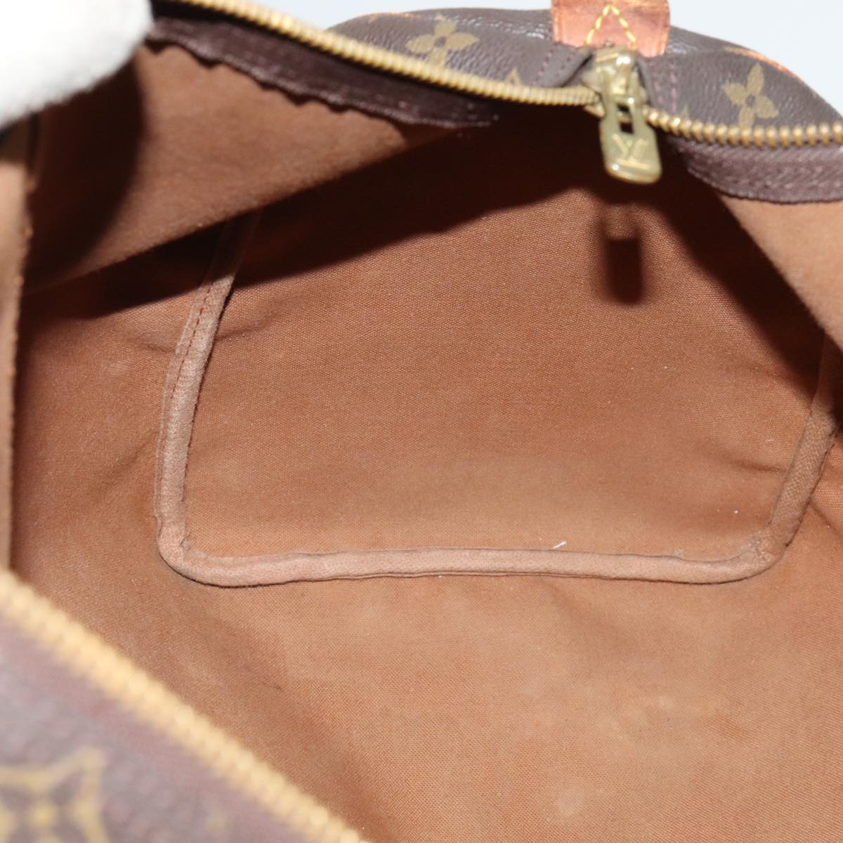 Louis Vuitton Keepall 45, Brown, Canvas, travel