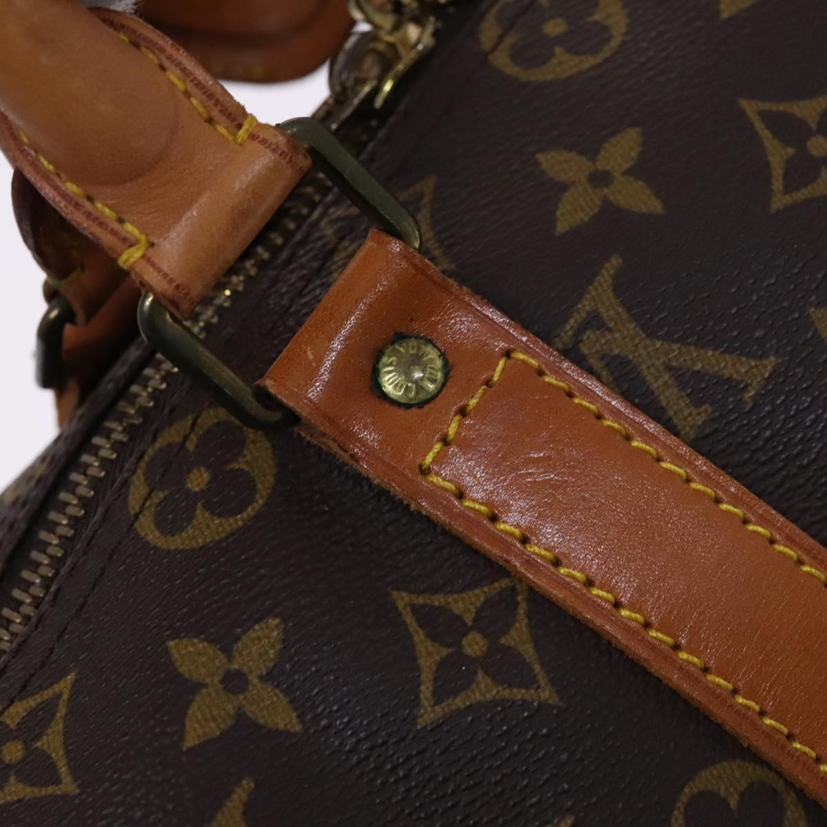 Louis Vuitton Keepall 45, Brown, Canvas, travel