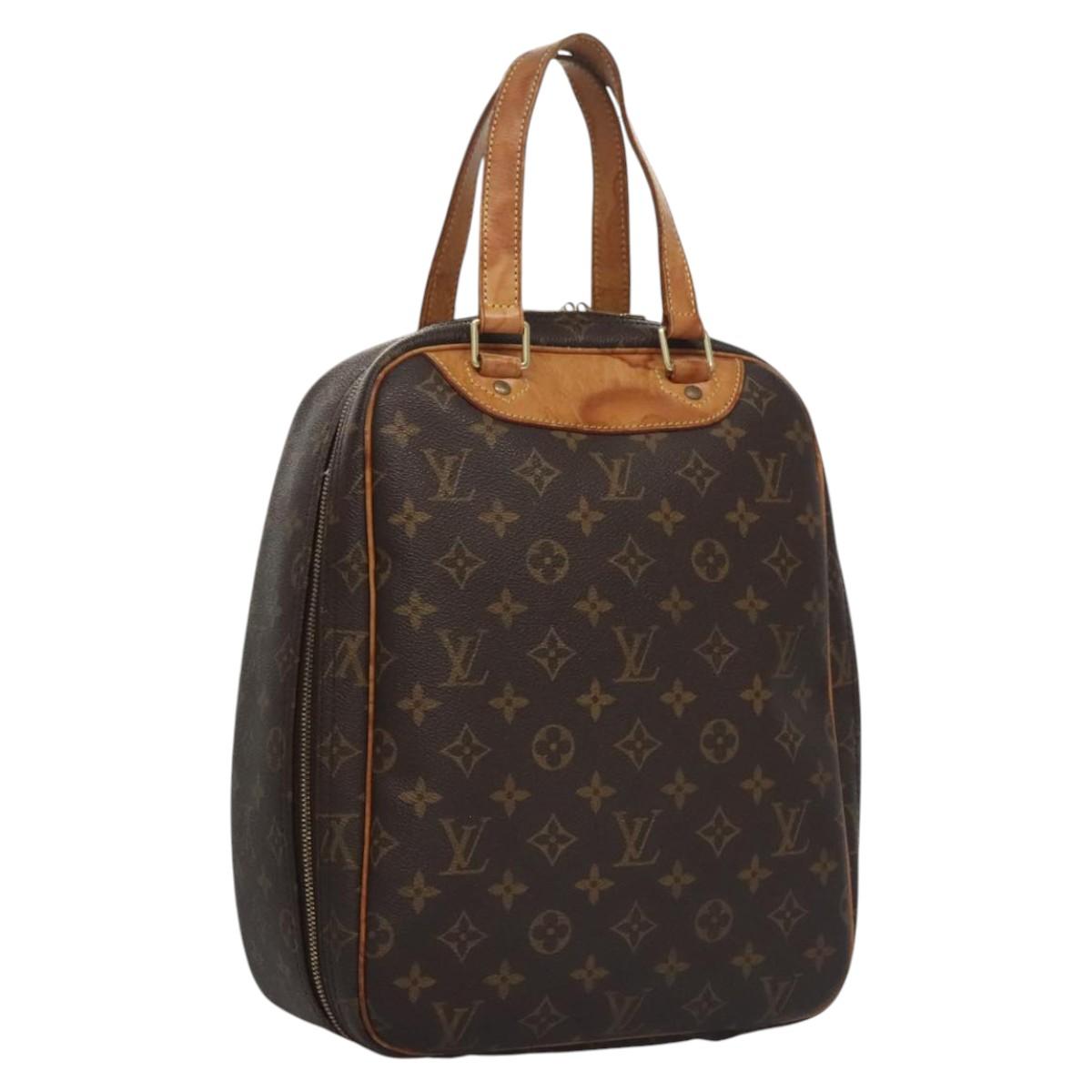 Louis Vuitton Excursion, Brown, Canvas, handbag