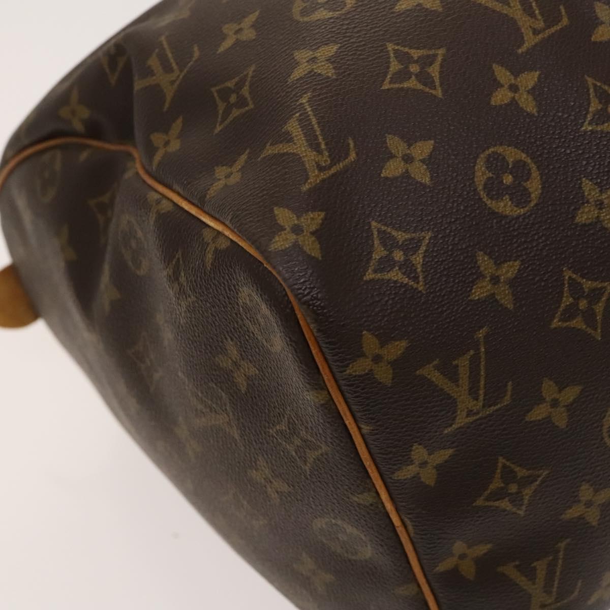 Louis Vuitton Keepall 45, Brown, Canvas, travel