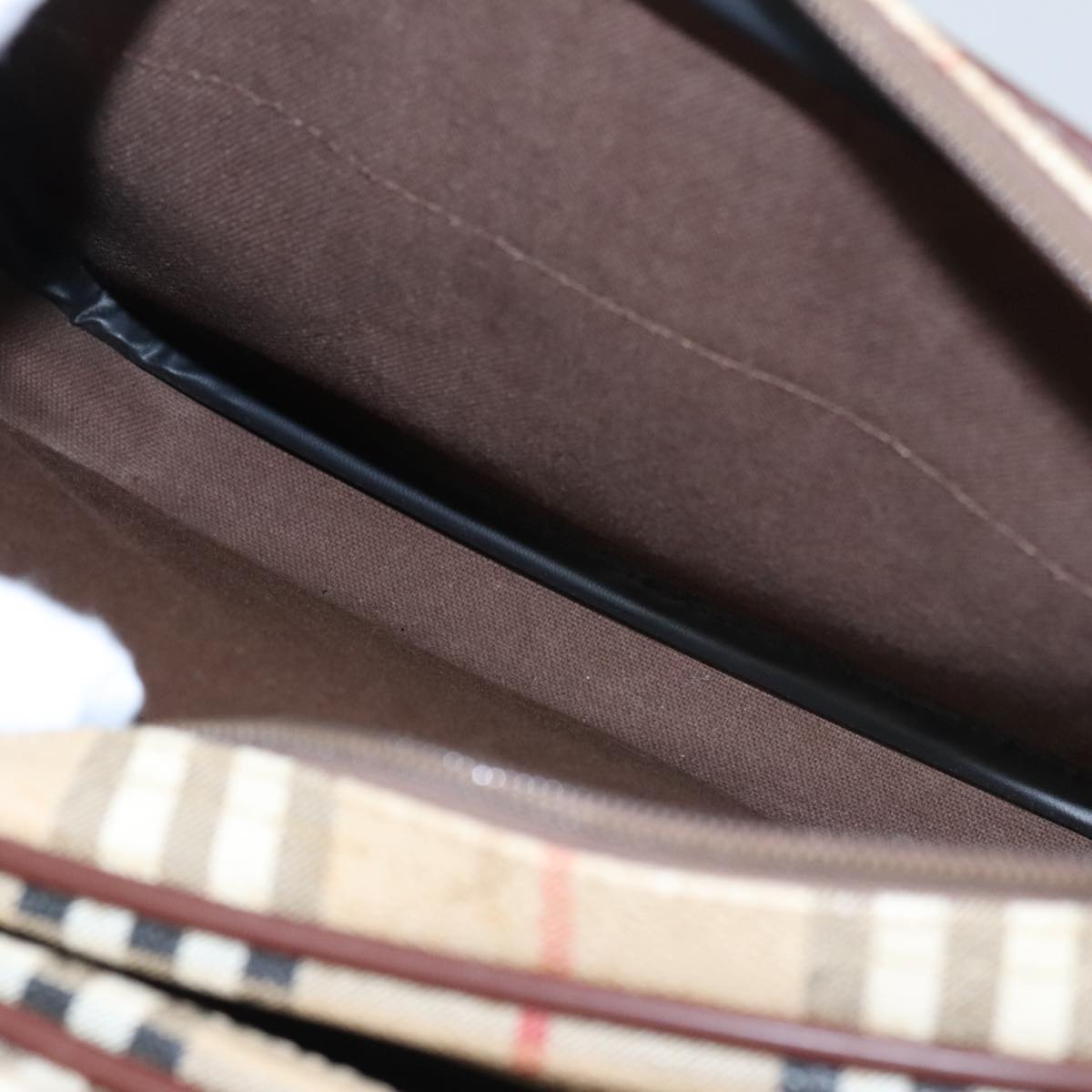 Burberry Nova Check, Beige, Canvas, shoulder