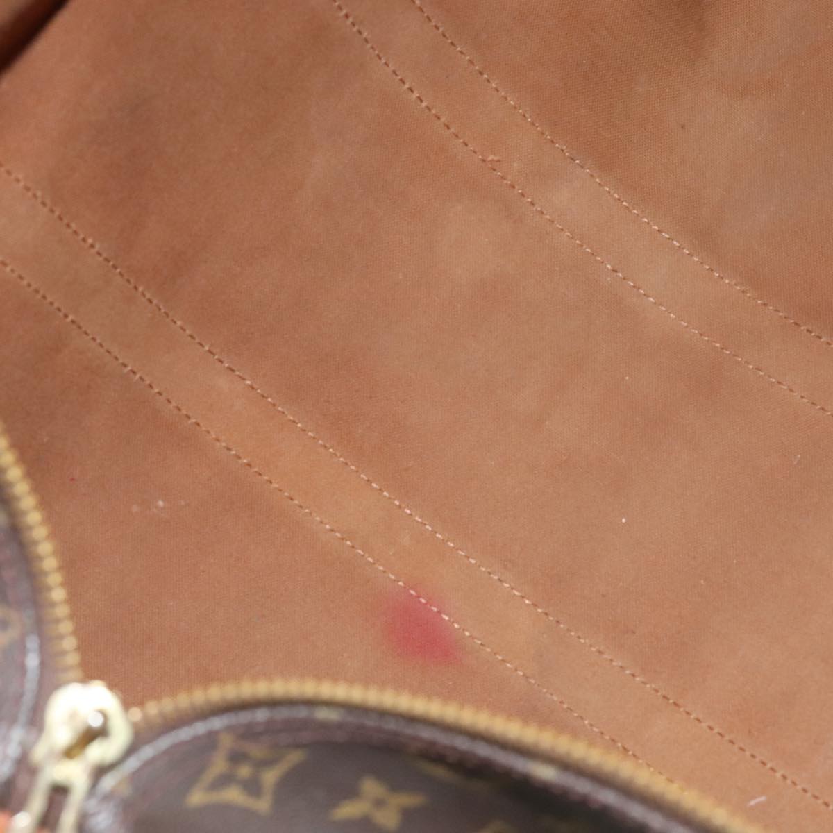 Louis Vuitton Keepall 45, Brown, Canvas, travel