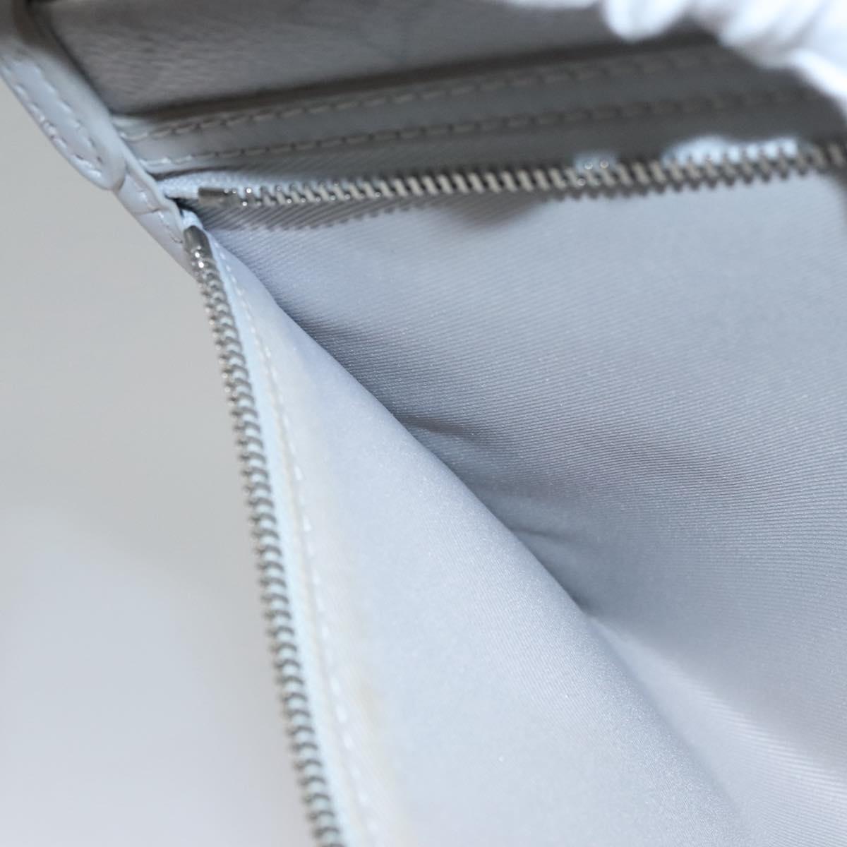 Louis Vuitton Flat messenger, Grey, Canvas, shoulder