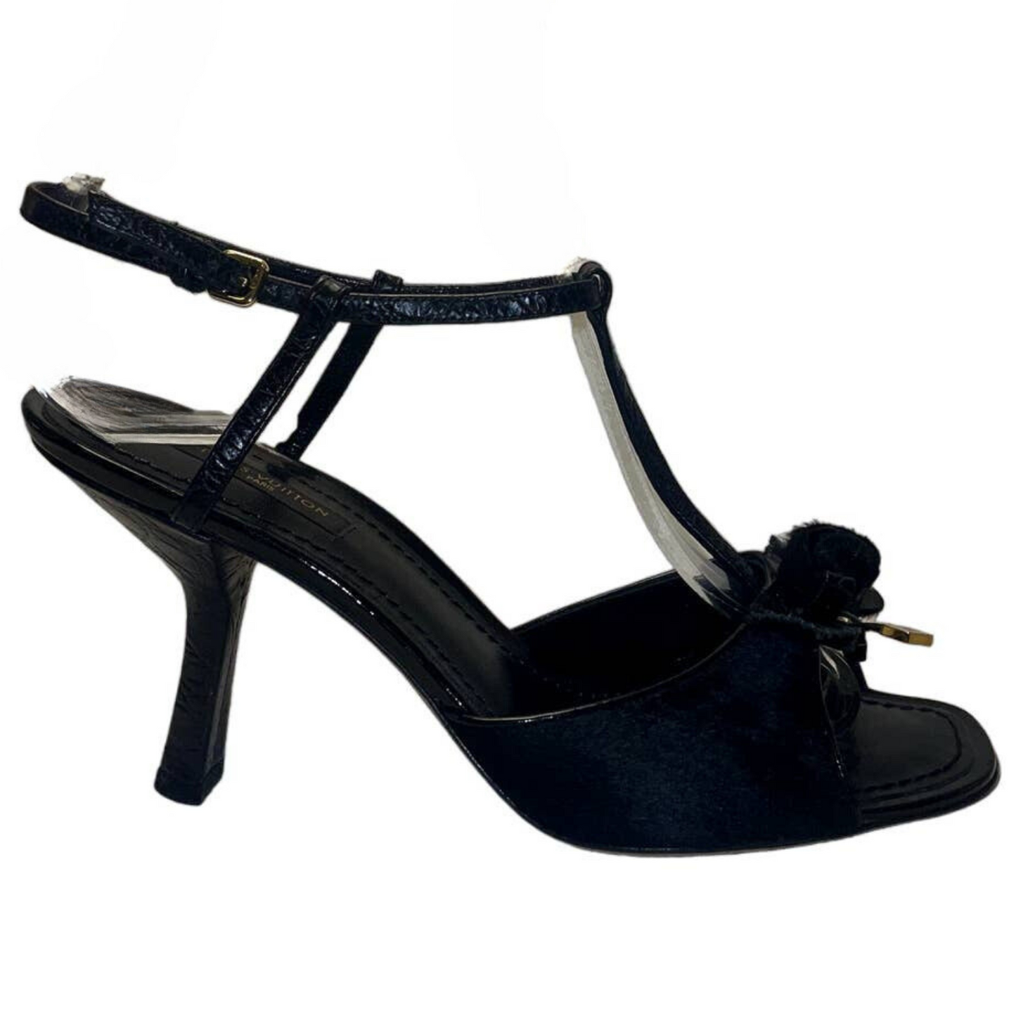 Louis Vuitton Black Sandals