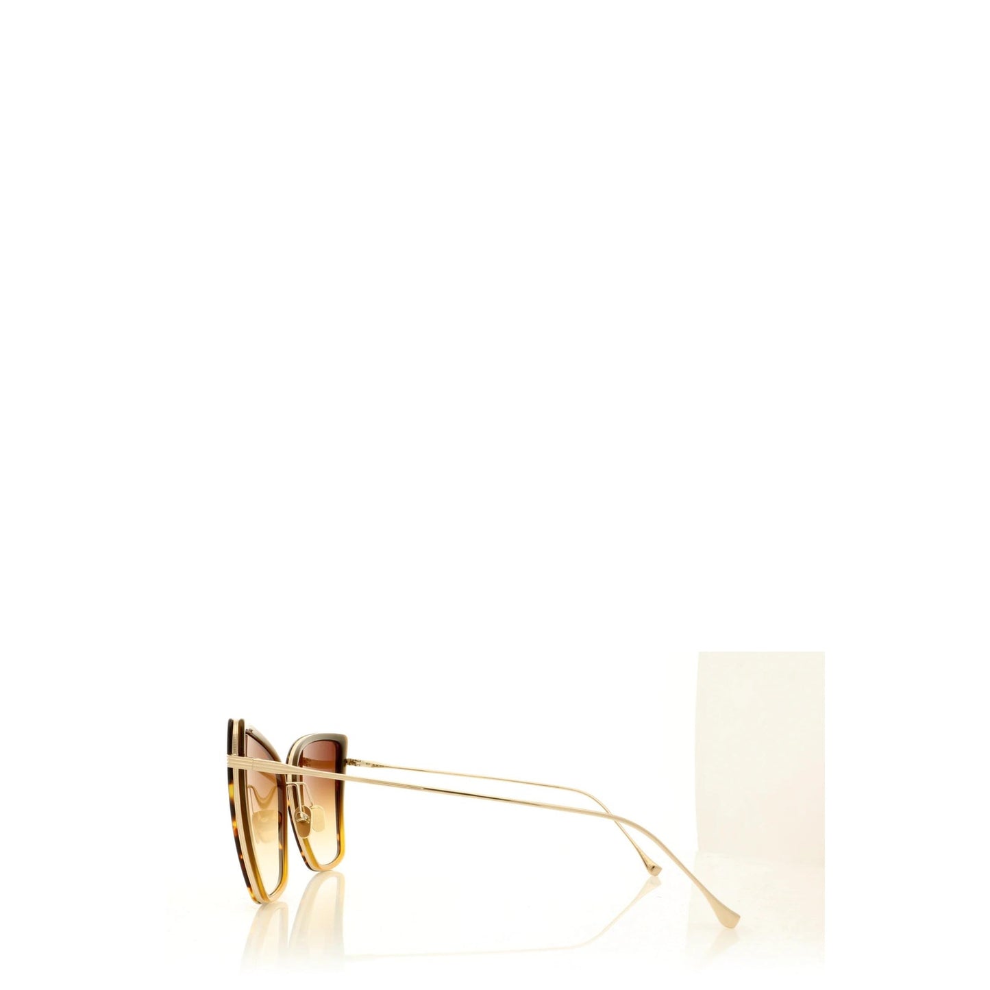 Dita Sunbird Sunglasses Tortoise Champagne Gold NWT