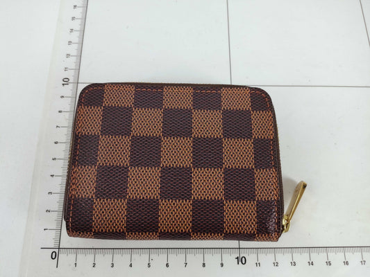 Louis Vuitton Padlock Zippy Coin Purse Monogram Printed Python, Brown, Canvas, Clutch