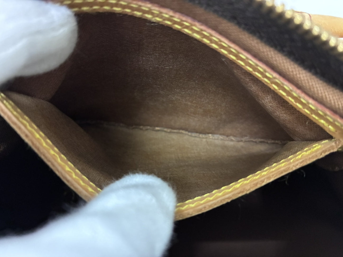 Louis Vuitton Speedy Handbag Monogram Canvas, Brown, Canvas, Handbag
