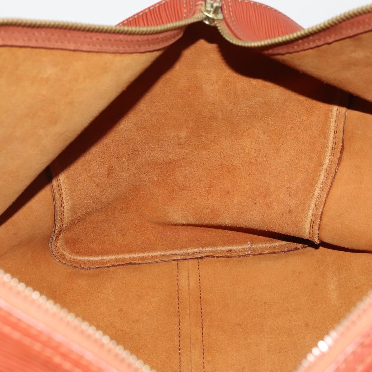 Louis Vuitton Keepall Bag Epi Leather, Brown, Leather, Travel Bag