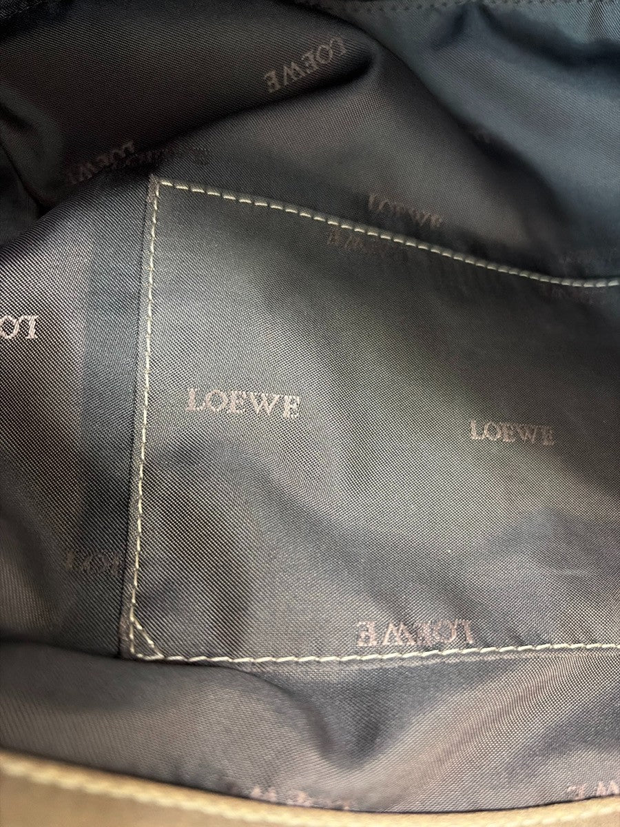 Loewe Anagram Leather, Gold, Leather, Tote Bag
