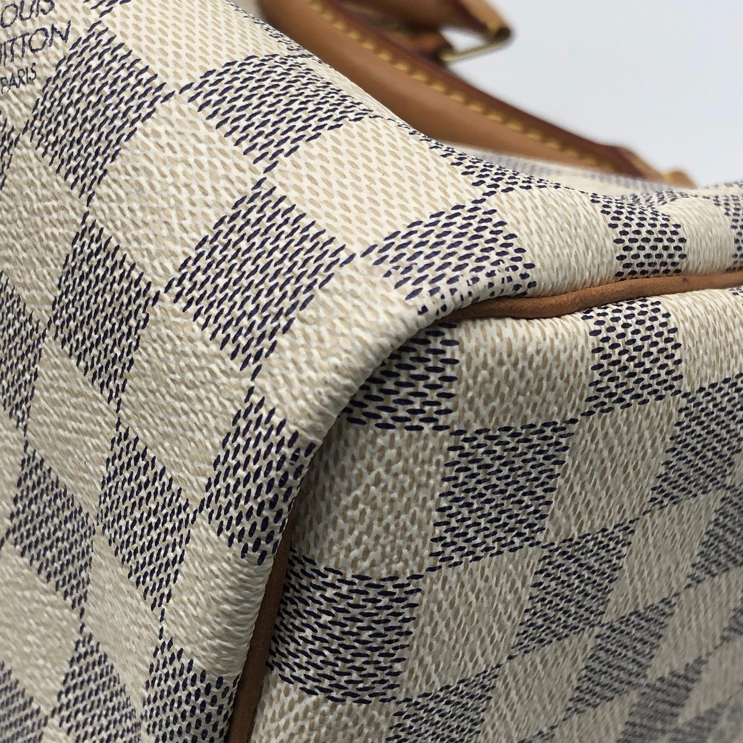 Louis Vuitton Speedy Damier, Beige, Canvas, Handbag