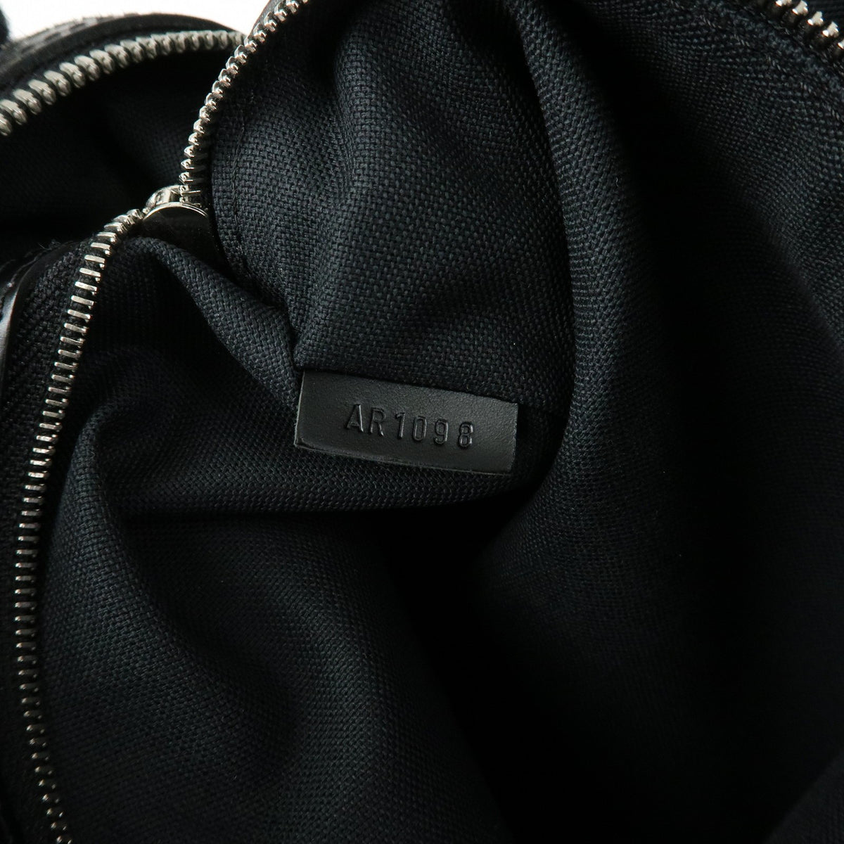Louis Vuitton Leoh Damier, Black, Canvas, Crossbody Bag