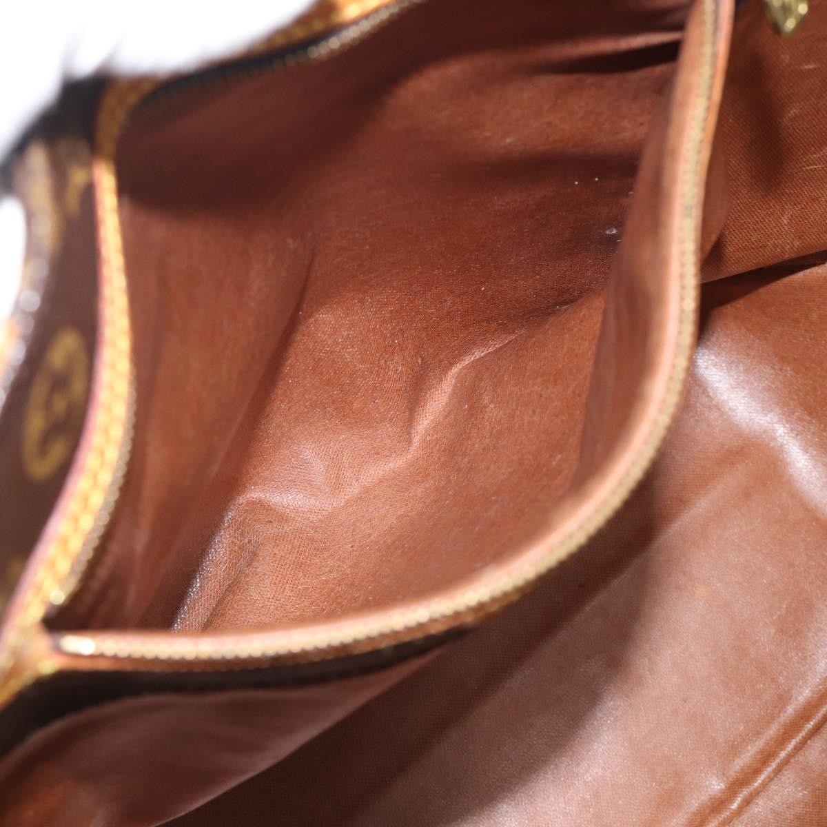 Louis Vuitton Shopping Sac Monogram Canvas, Brown, Canvas, Handbag