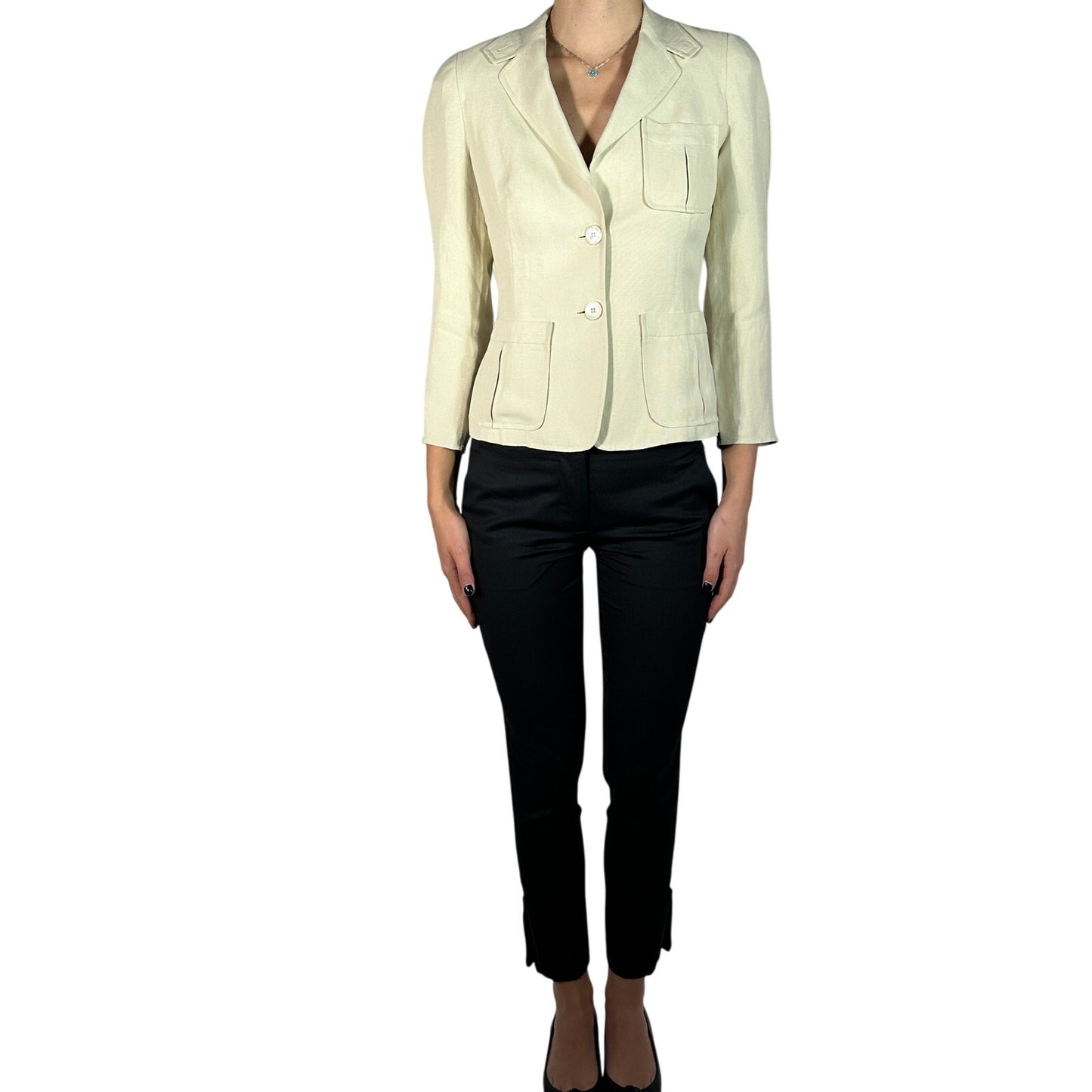 Donna Karan DKNY Linen Blend Blazer