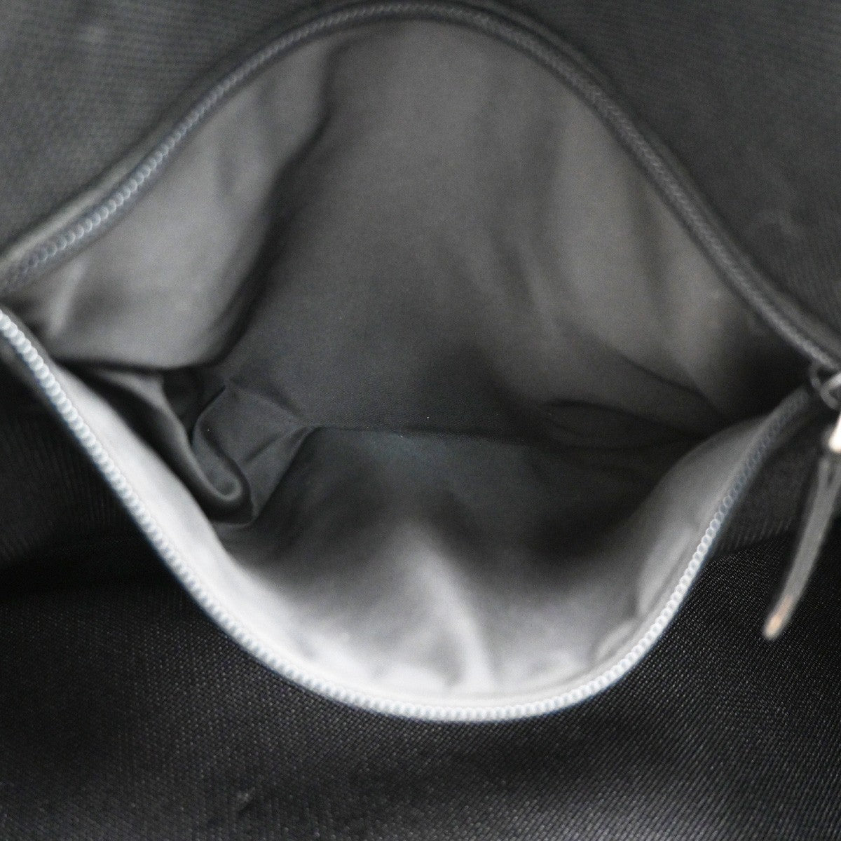Prada Shoulder Canvas and Leather, Blue, Nylon, Shoulder Bag