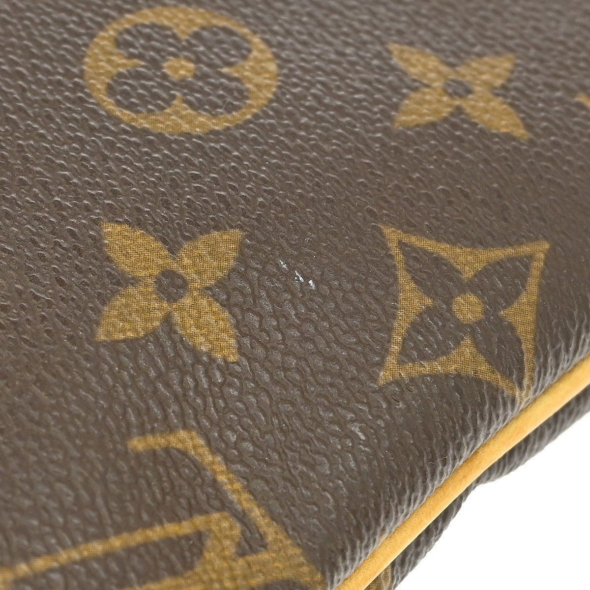 Louis Vuitton Bosphore Pochette Monogram Canvas, Brown, Canvas, Clutch