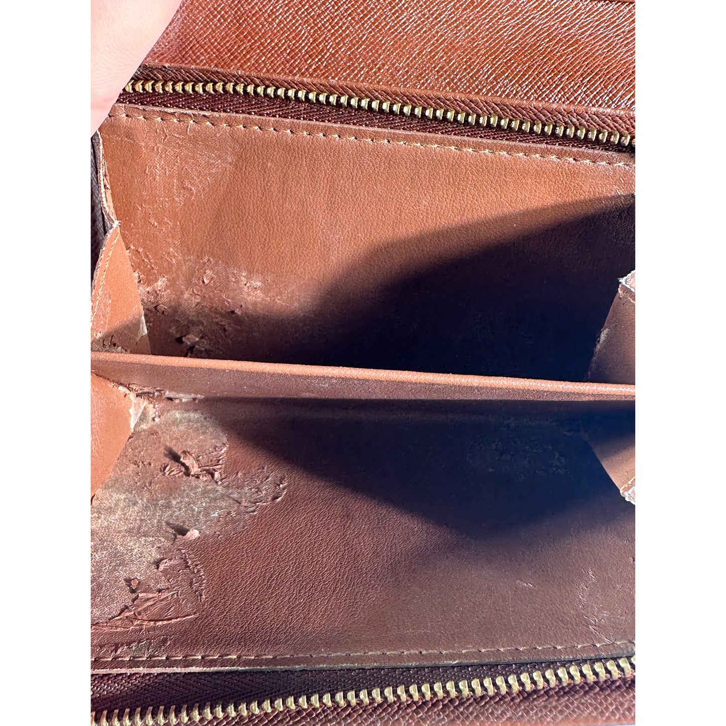 Louis Vuitton Mini Pochette Shoulder Bag Brown