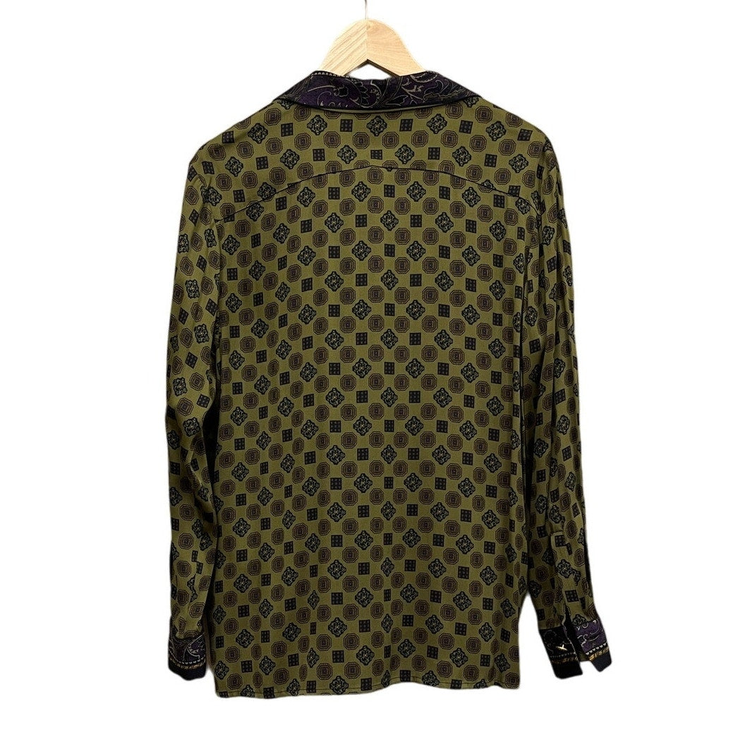 True Royal Button Up Shirt 42 IT Multicolor