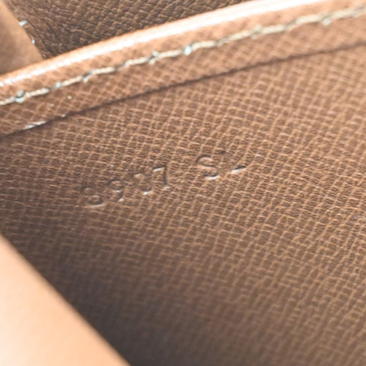 Louis Vuitton Cartouchiere Monogram Canvas, Brown, Canvas, Handbag