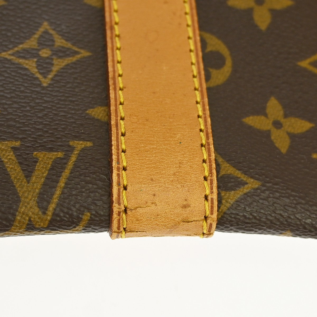Louis Vuitton Keepall Monogram Canvas, Brown, Canvas, Travel Bag