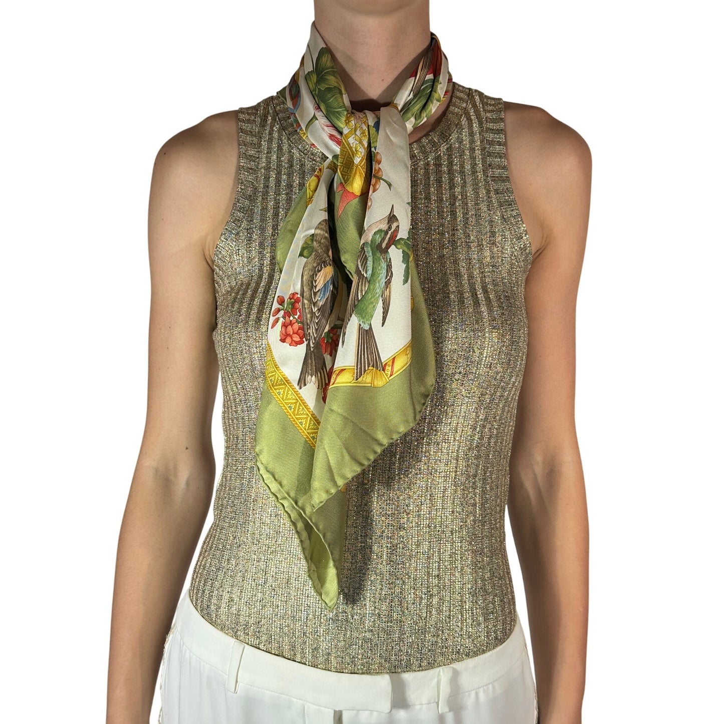 Salvatore Ferragamo Silk Scarf